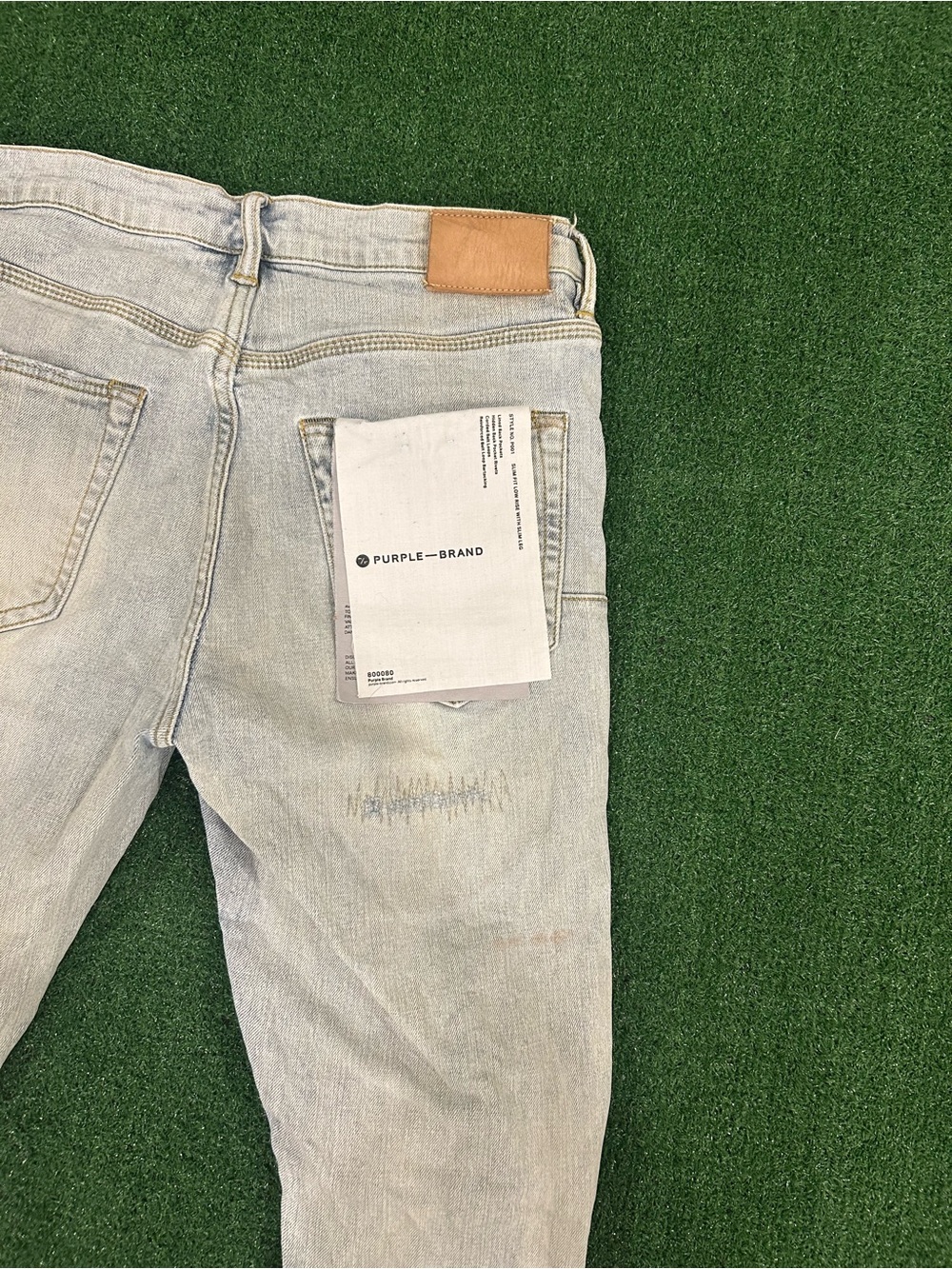 Purple Brand Light Wash Relaxed Men’s Jeans